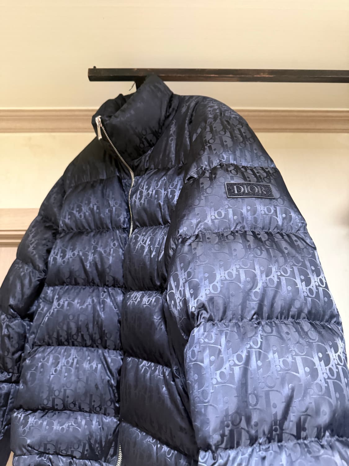 디올 오블리크 블랙 패딩 52사이즈 상품이미지2