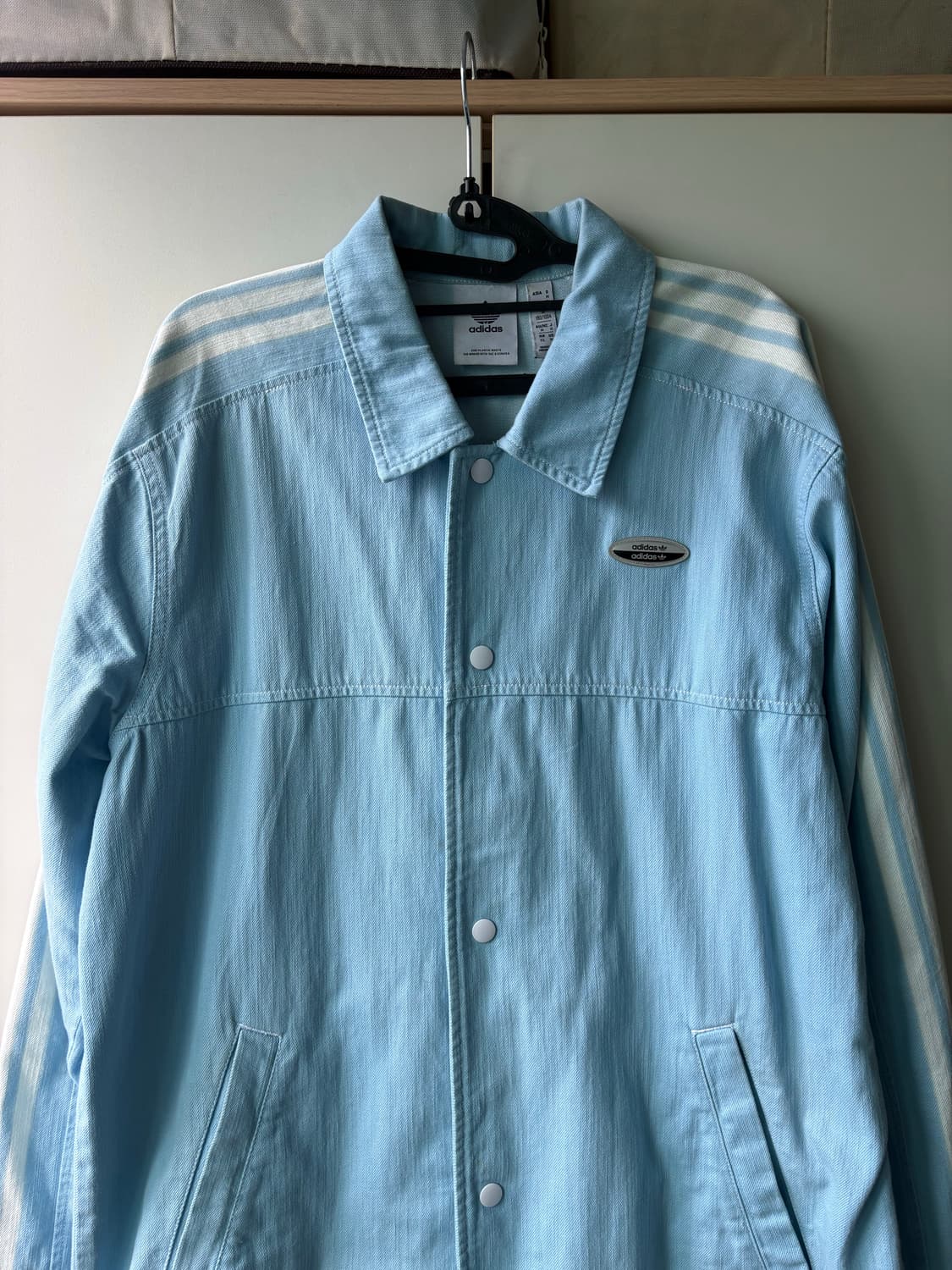 아디다스 데님 트랙 자켓 소라 상품이미지2