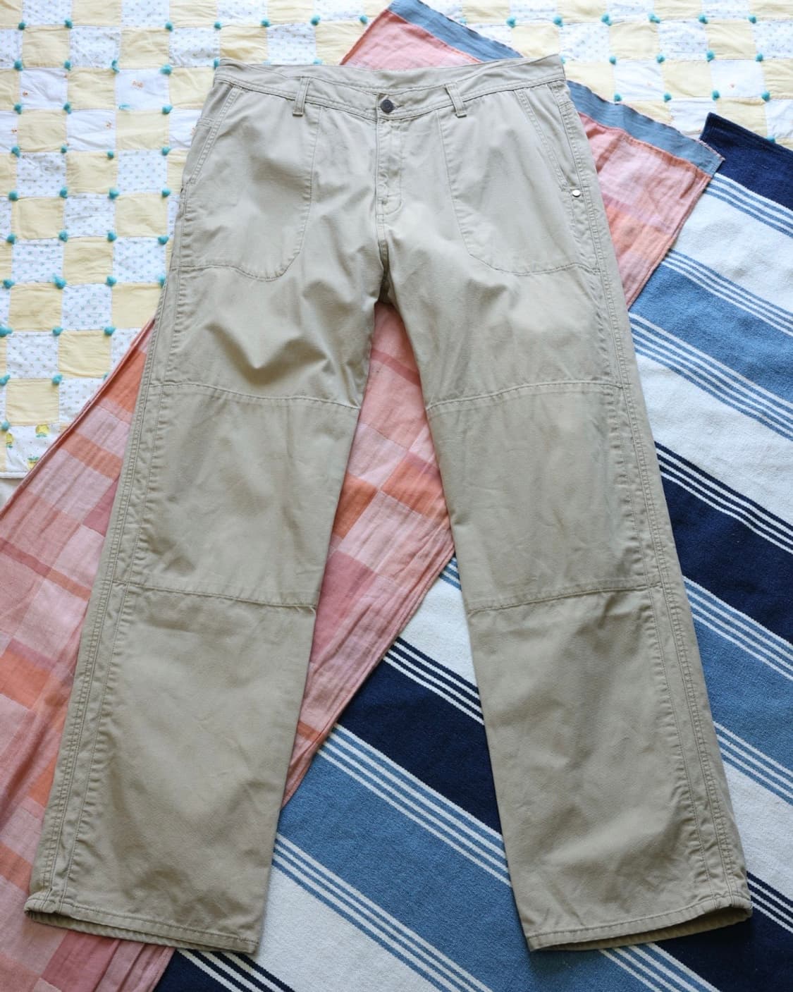 파타고니아 00s 오가닉코튼 더블니 퍼티그 팬츠/patagonia  상품이미지1