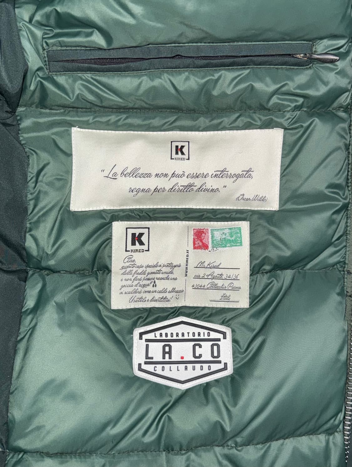 키톤 Kired 키레드 남성 다운 패딩 코트 상품이미지7