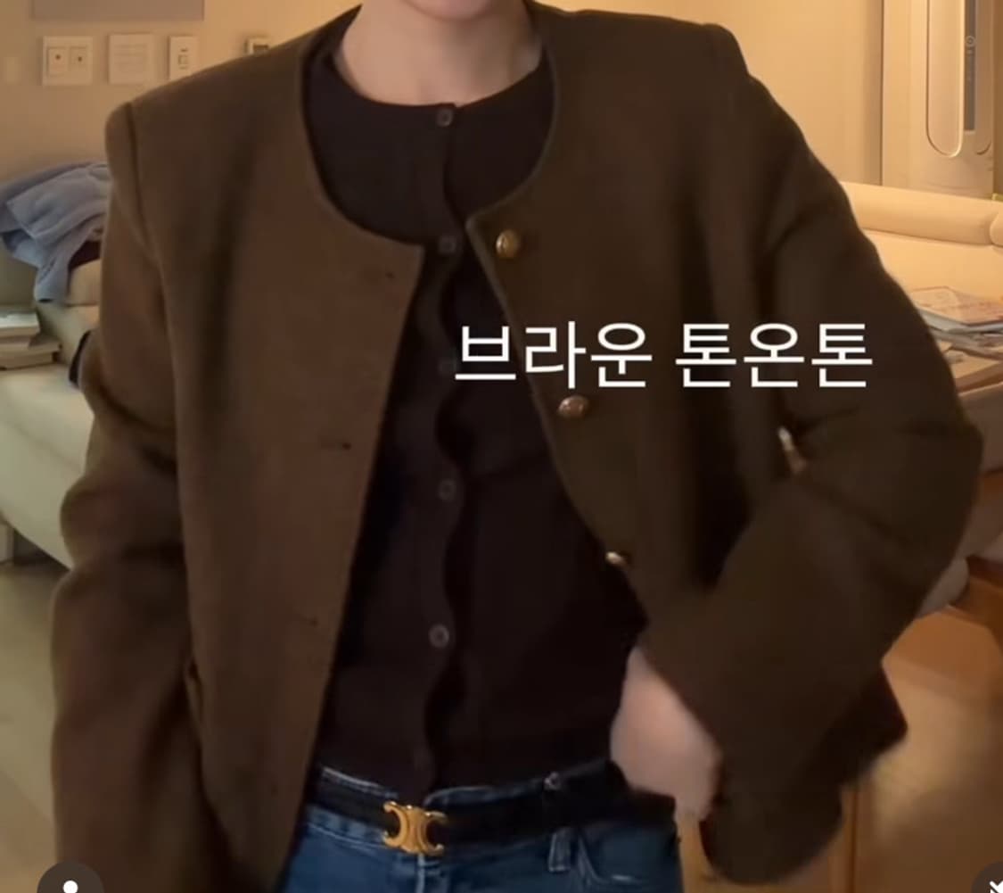 디녹 디어 울 트위드 자켓 25FW 상품이미지3