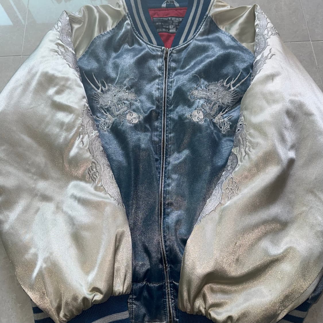 Japanese vintage 정글스톰 스카쟌 스카잔 자켓 갸루 대대장  상품이미지2