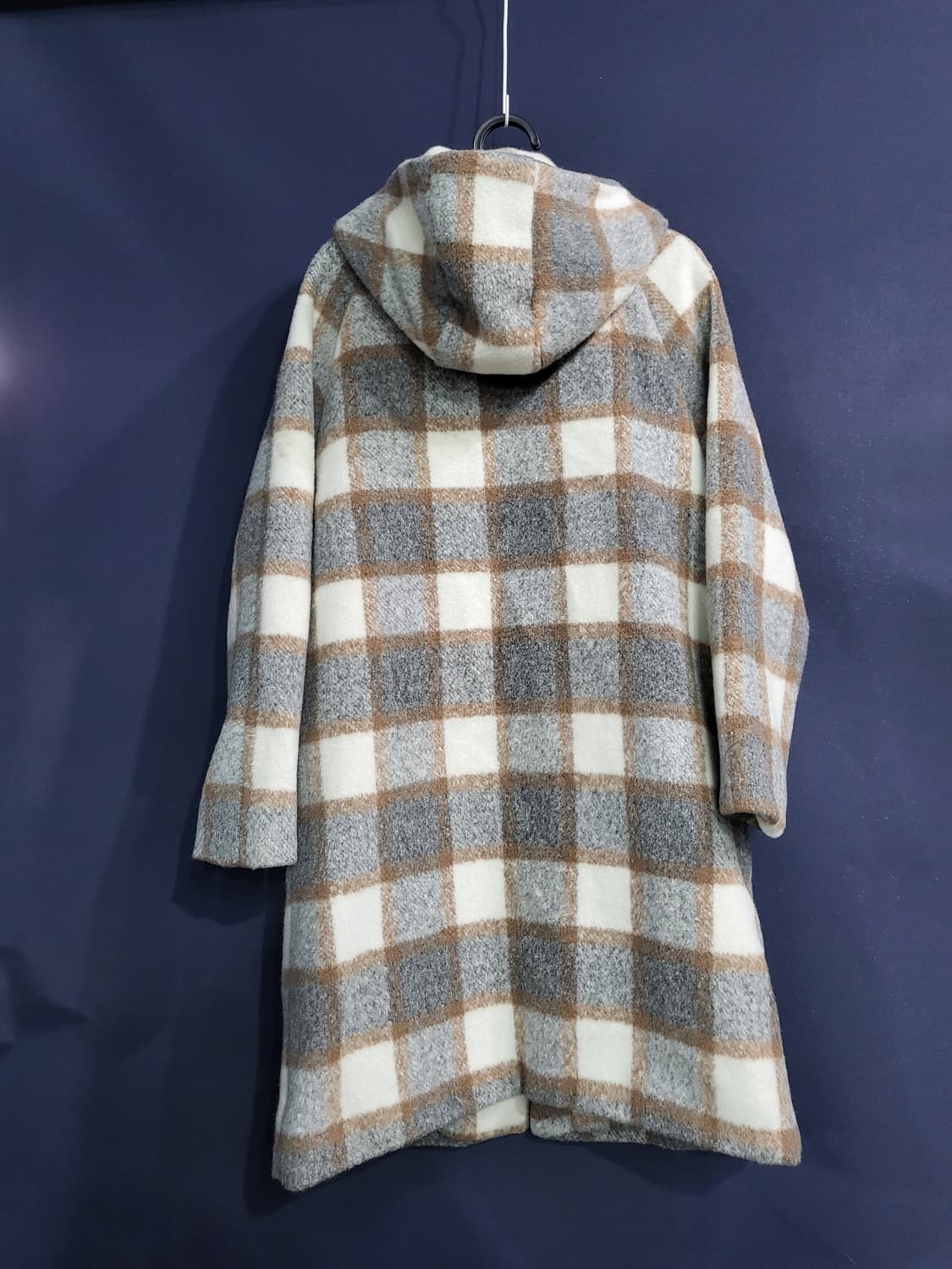 collects 체크 후드코트(새상품) 상품이미지5