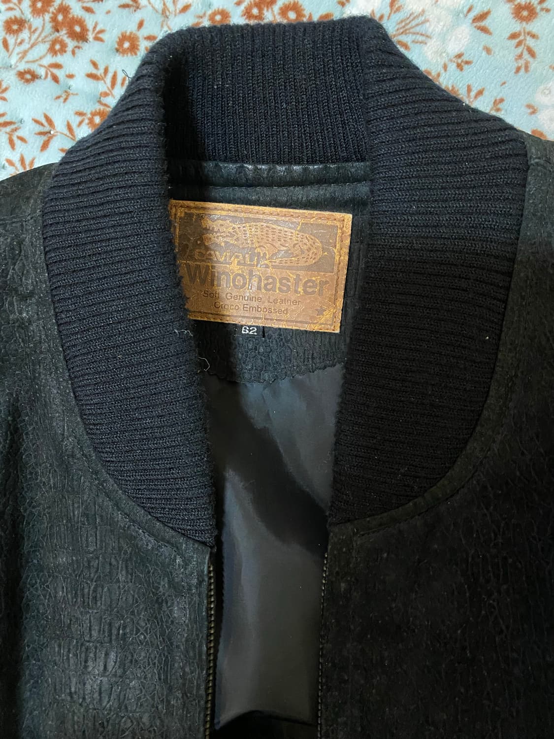 Winonaster 위노하스터 엘리게이터 돈피 가죽자켓 상품이미지3