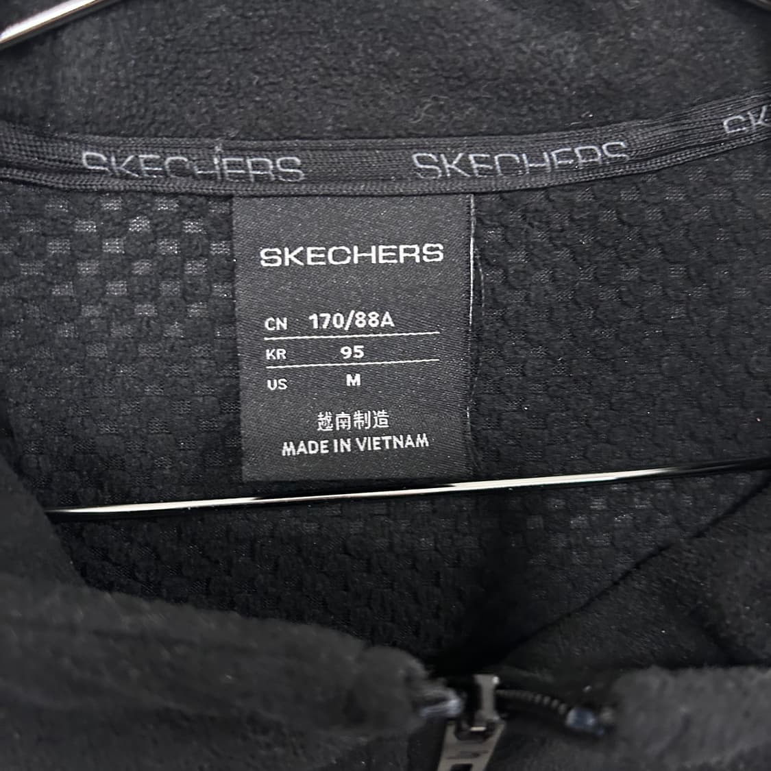 스케쳐스 퍼포먼스 하이넥 경량 플리스 후드 집업 상품이미지3