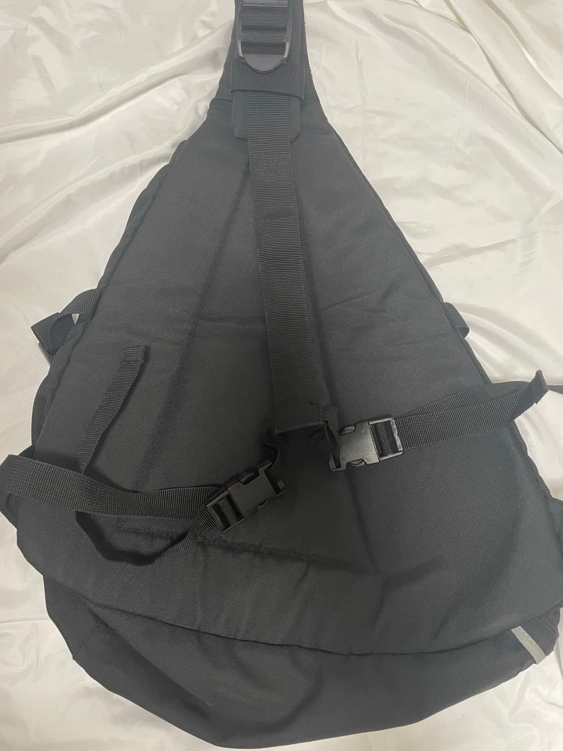 90's Stussy 스투시 빈티지 슬링백 블랙 상품이미지4