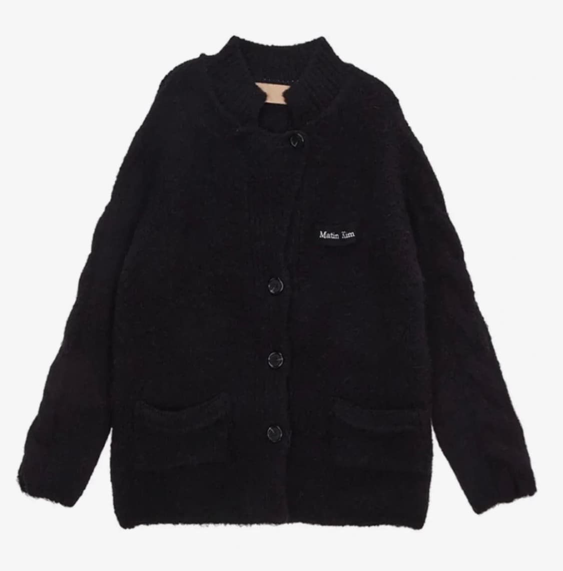 마뗑킴 블랙 니트 가디건 상품이미지1
