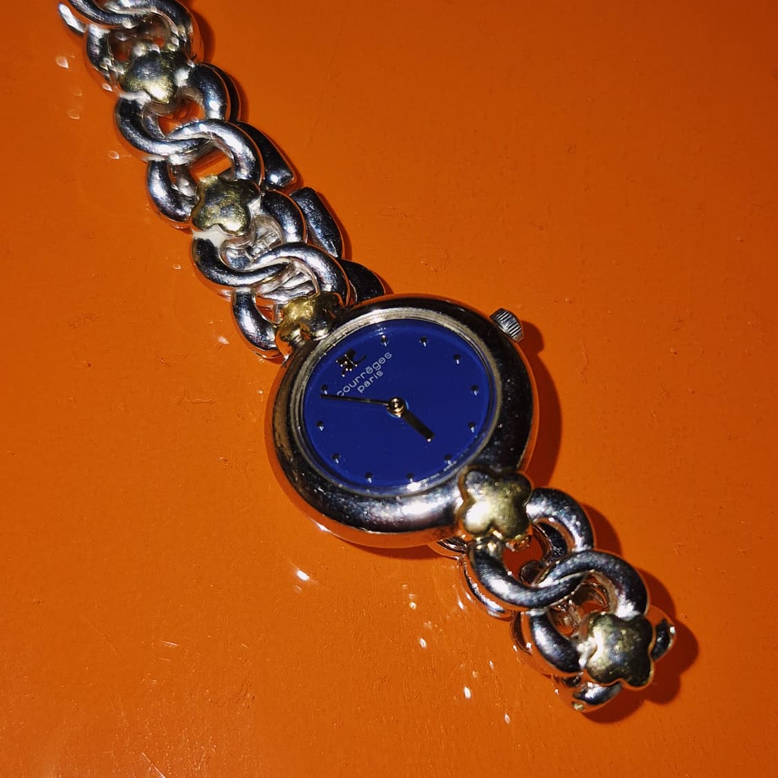 90s 꾸레쥬 스페이스 꽃잎 손목 시계 상품이미지10