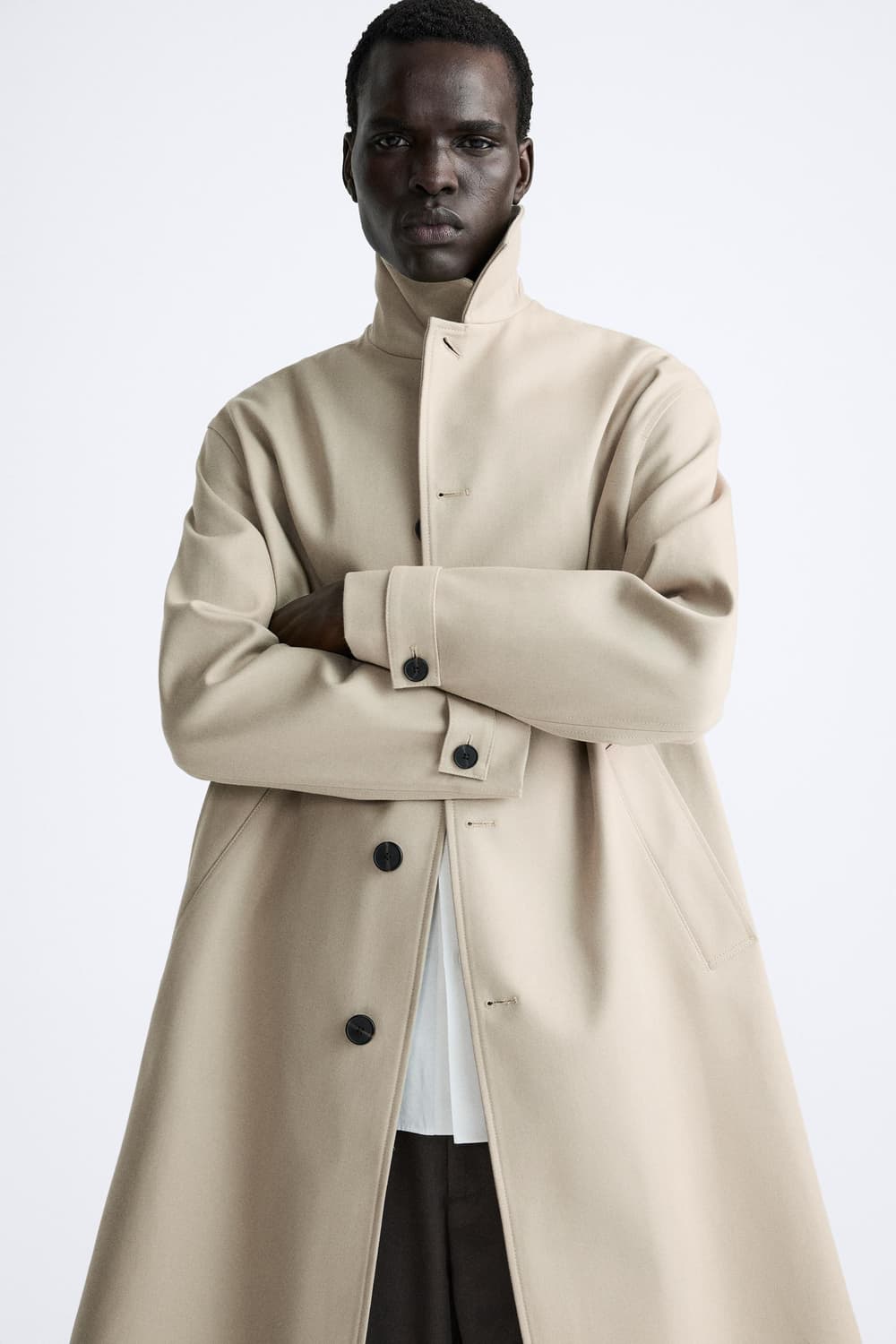 자라/ 오버사이즈 트렌치 코트/ XL 상품이미지3