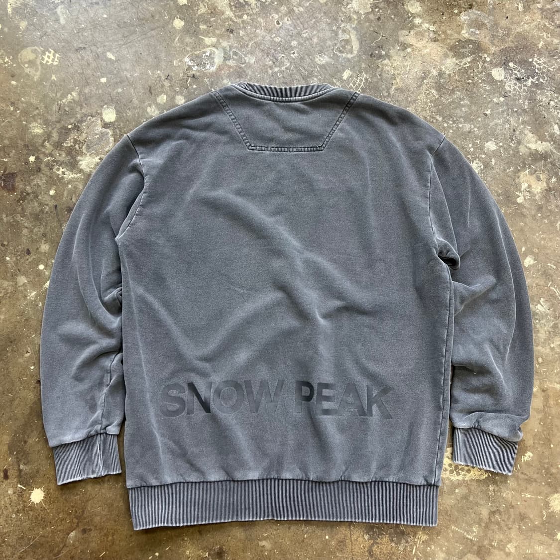 95) 스노우피크 워싱 맨투맨 티셔츠 맨투맨티 스웻셔츠 상품이미지4