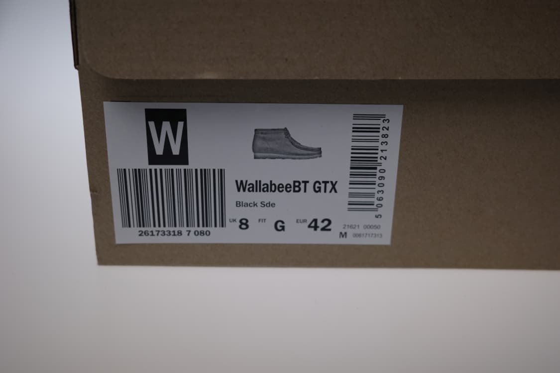 클락스 왈라비 블랙 스웨이드 GTX  비브람 상품이미지5