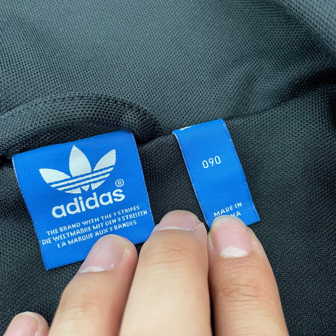 여성용 아디다스 유로파 블랙 트랙탑 져지자켓 상품이미지3