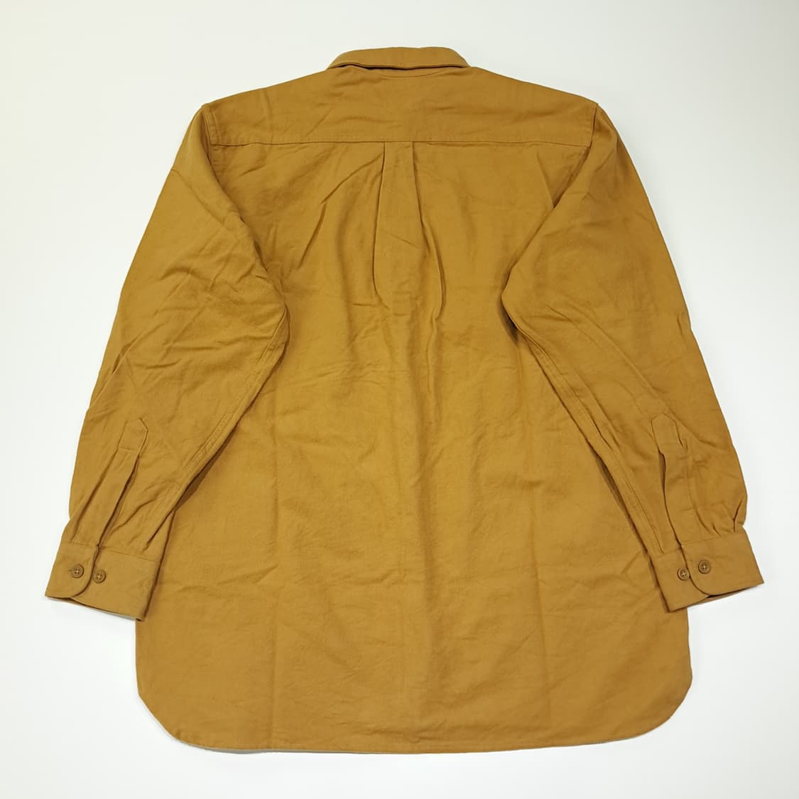 CL146 엘엘빈 코튼 샤모아 머스타드 셔츠 상품이미지6