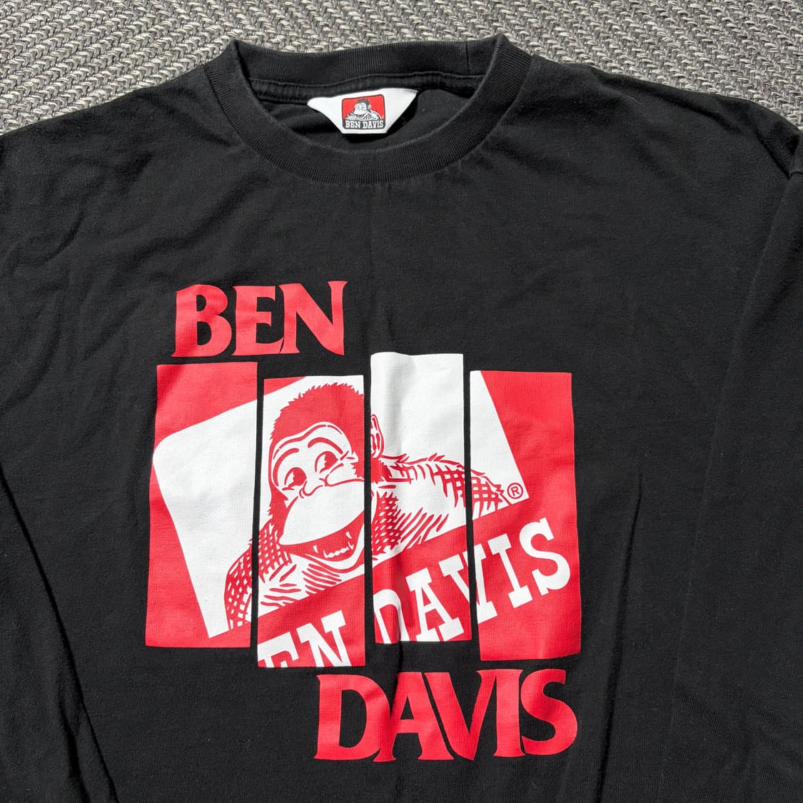 벤 데이비스 오리지널프린트 긴팔티셔츠(XL) 상품이미지3