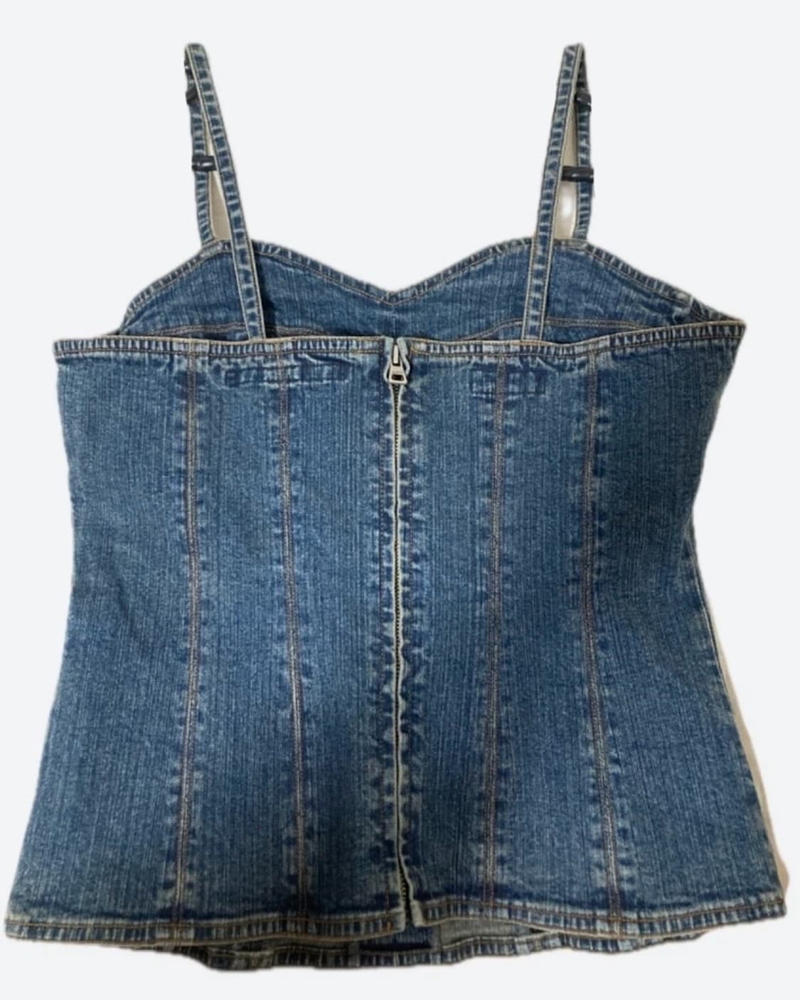게스 데님 뷔스티에 코르셋 탑 상품이미지2