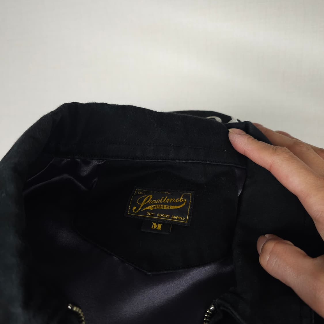 스웰맙 자수 워크자켓 남자95사이즈  상품이미지4