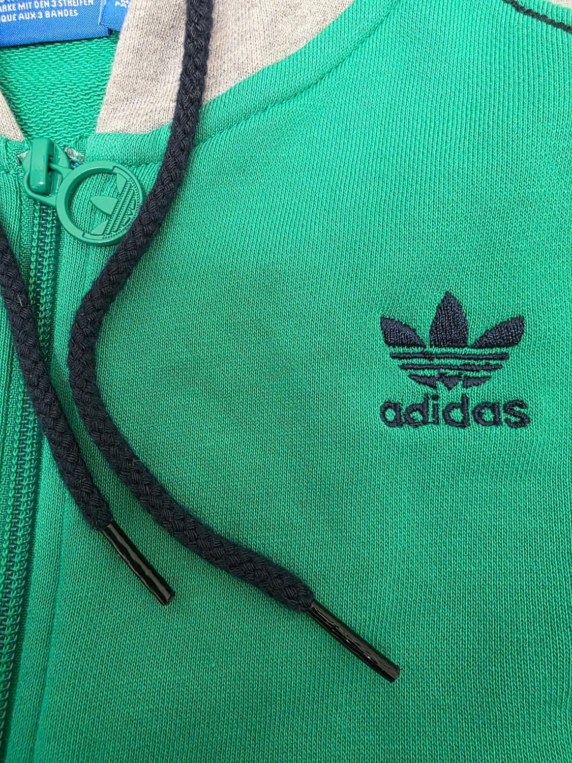 아디다스 빈티지 후드 집업 상품이미지5