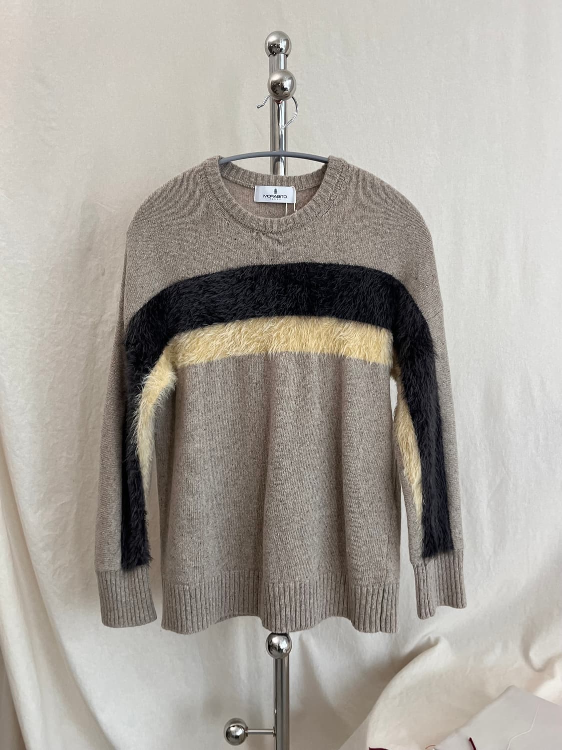 Morabito Blanc Fur Sweater 상품이미지1