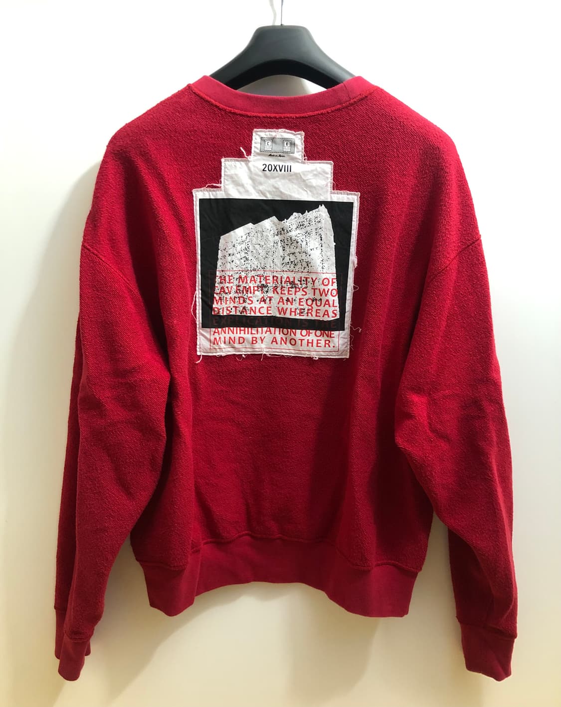 [M] 카브엠트 X 빔스SSZ 리버시블 크루넥 스웻셔츠 상품이미지2