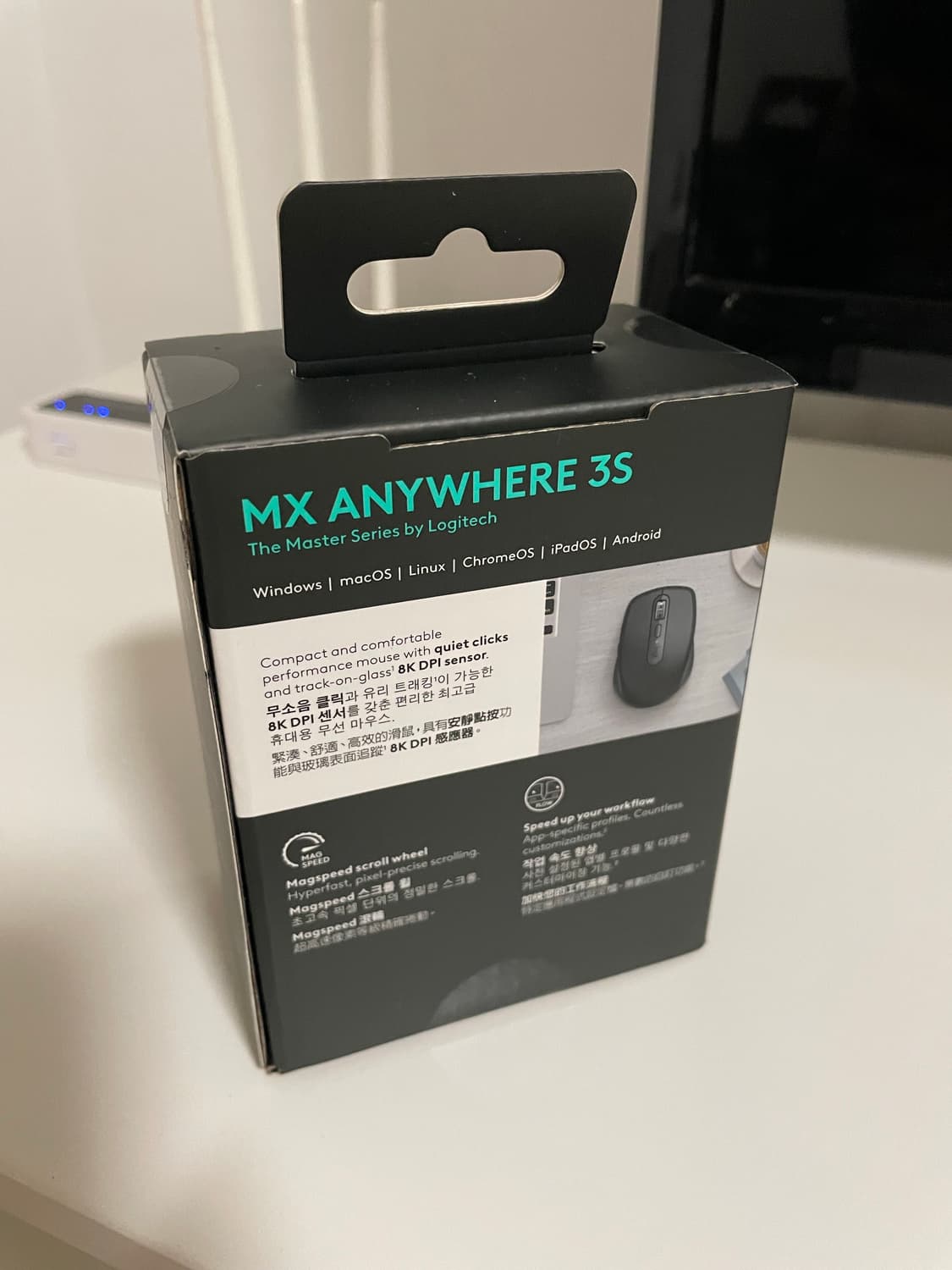 로지텍 MX Anywhere 3S 무선 마우스 새제품(미개봉) 팝니다. 상품이미지2