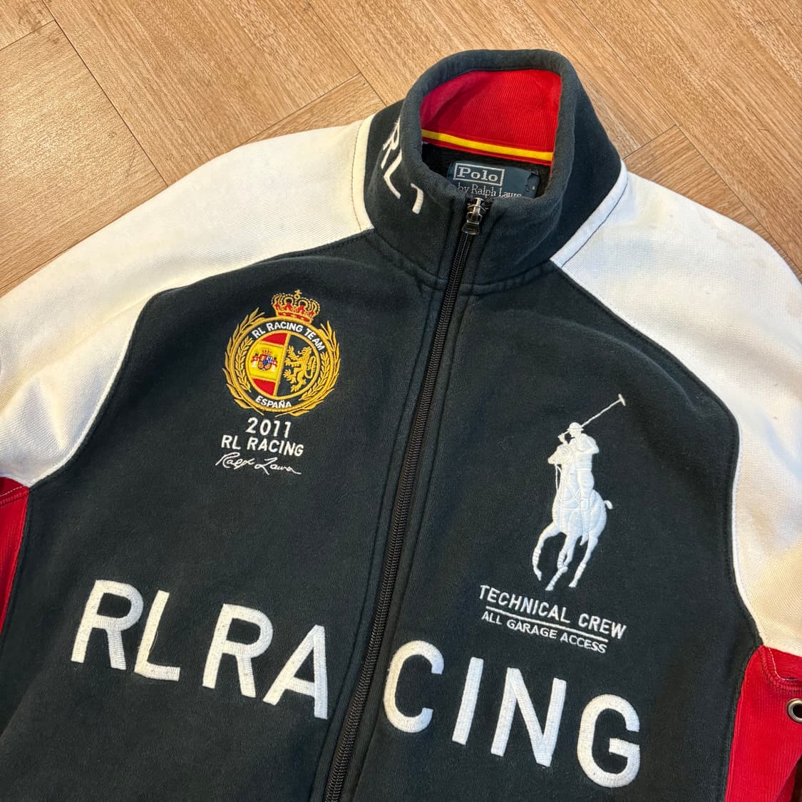 폴로 랄프로렌 RL 레이싱 스패니쉬 트랙수트 탑 자켓 상품이미지5