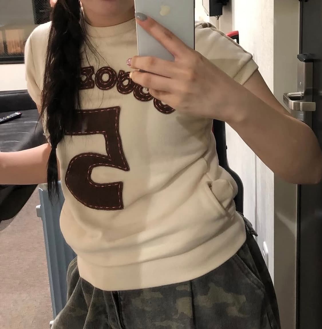 코코루루 맨투맨 반팔티 상품이미지1