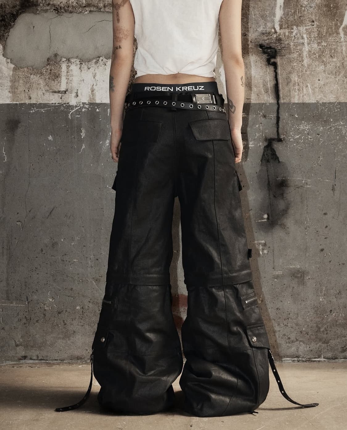 rosenkreuz leather pants 상품이미지3