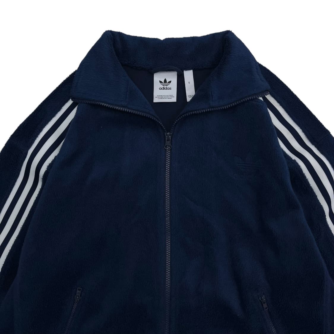 아디다스 화이트라인 네이비 투웨이 후리스 S 상품이미지4