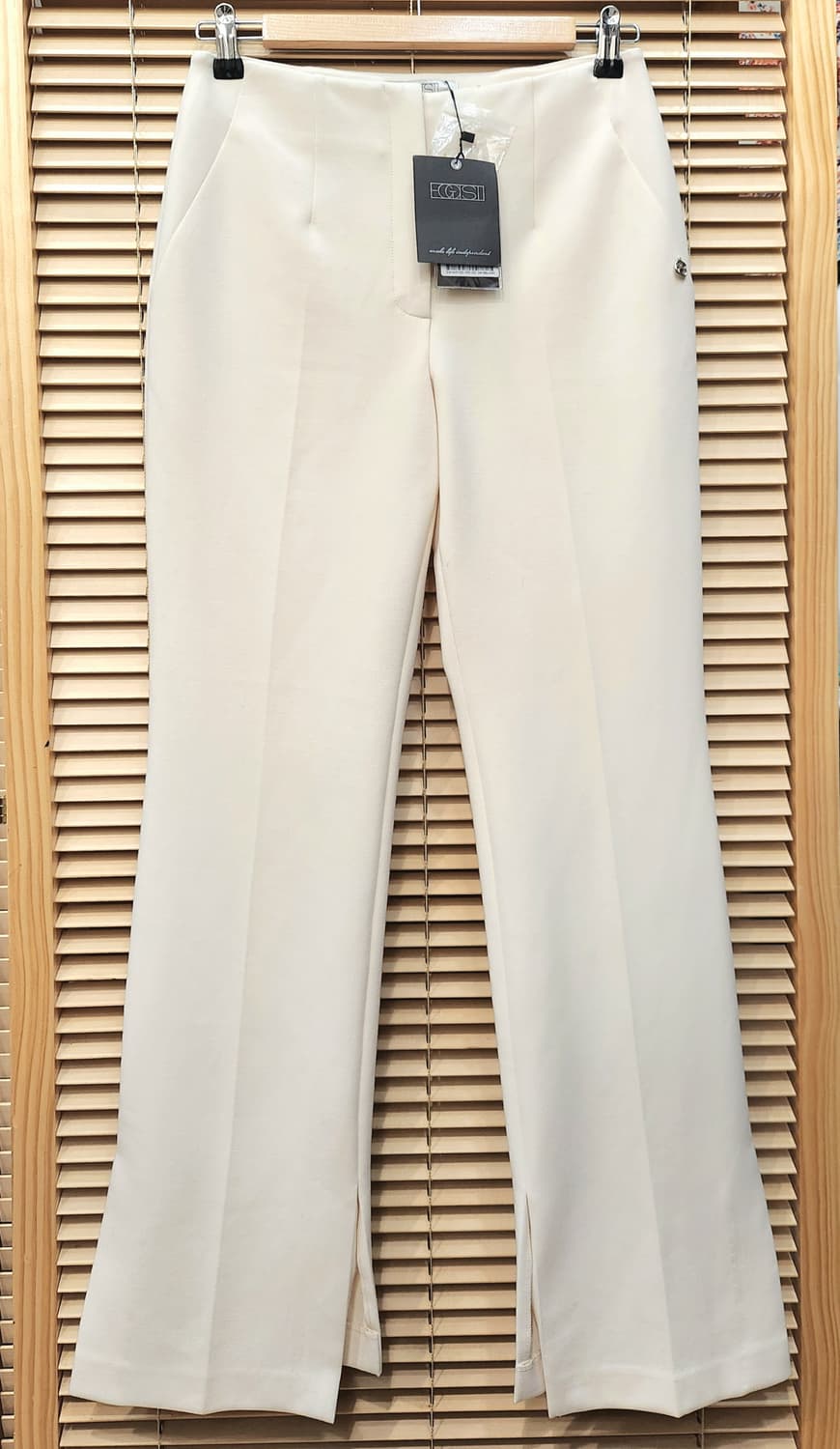 (새상품)에고이스트 밑단트임 부츠컷팬츠55 상품이미지1