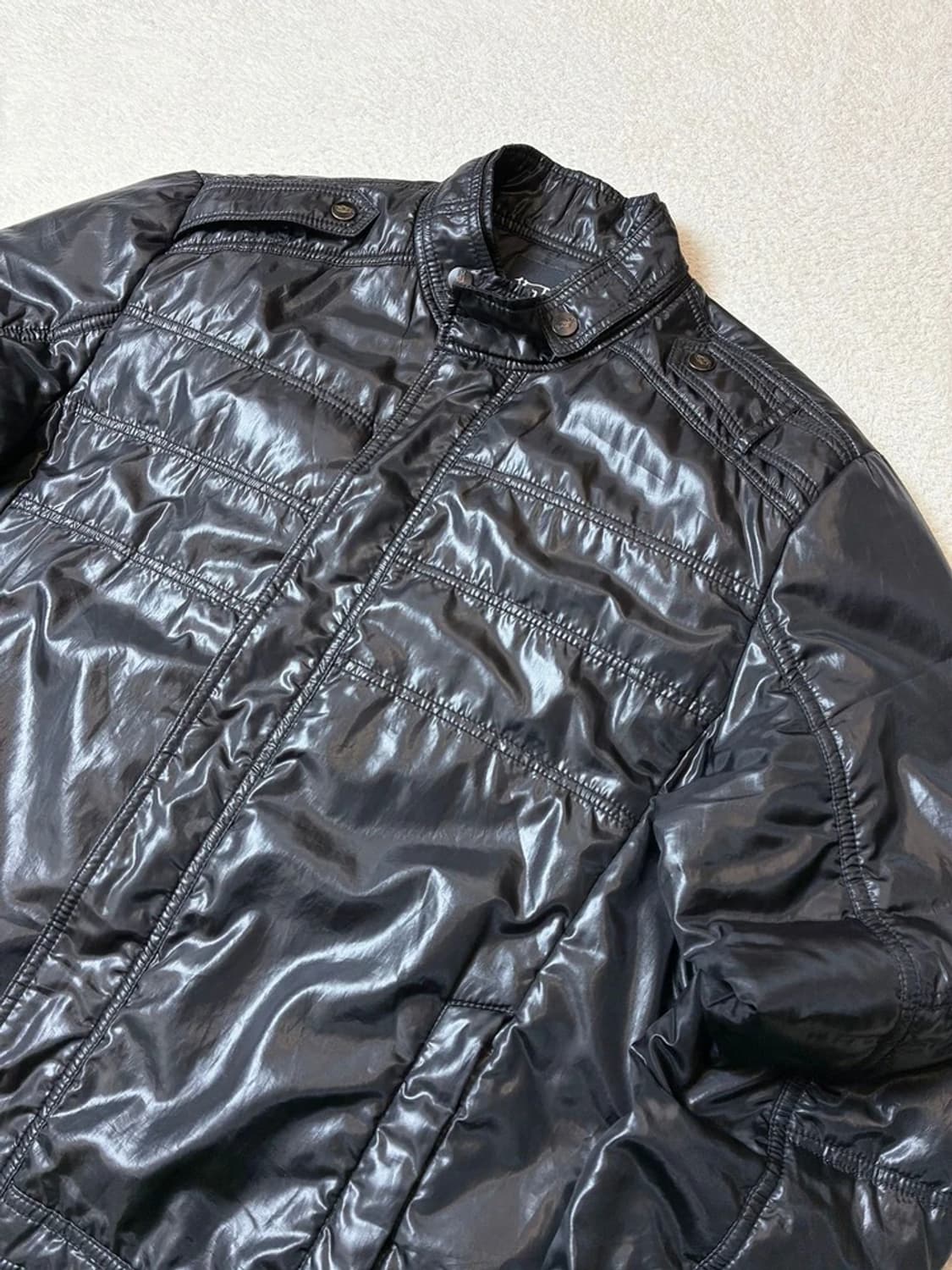 본더치 00's 글로시 패디드 자켓 PN6785 상품이미지2