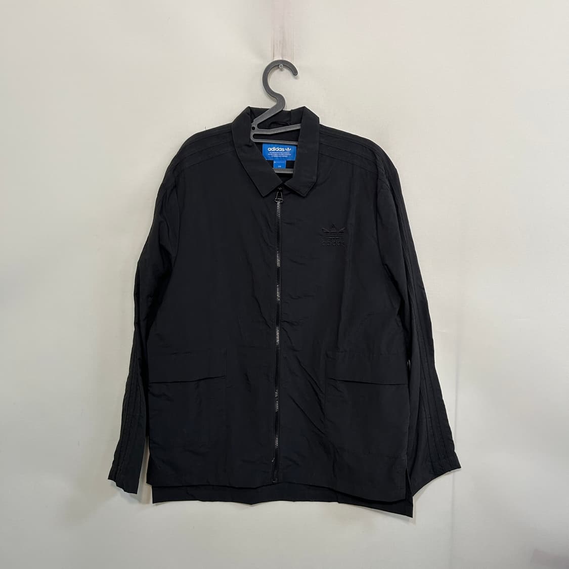 아디다스 유로파 올블랙 코치자켓 110 남성 상품이미지2