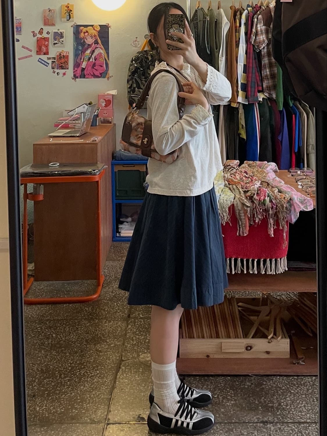 핀턱 레이스 티 [무배] 상품이미지3