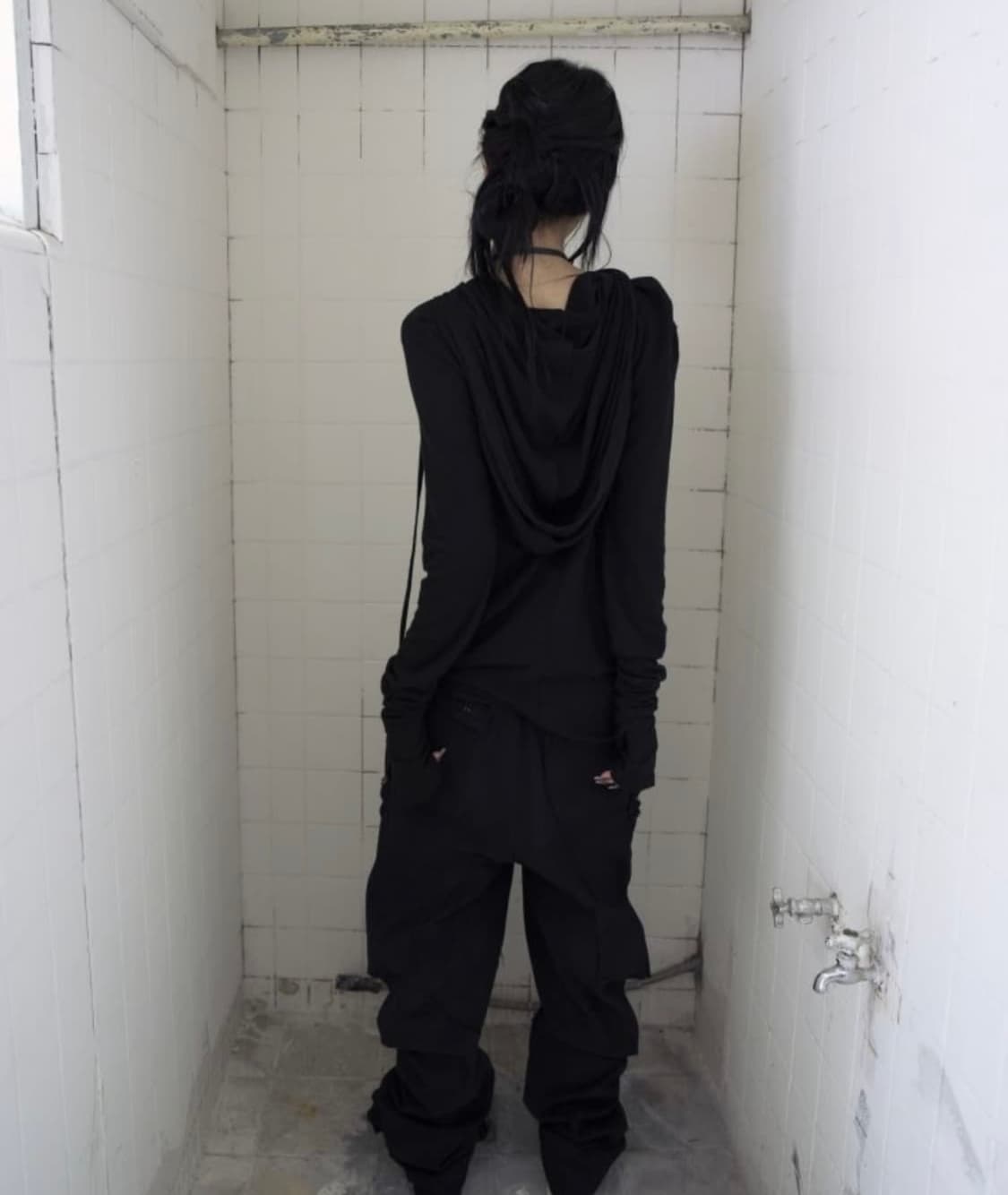 하르테올뎀 Hooded Fract Sleeve 후디드 프랙트 롱슬리브 상품이미지2