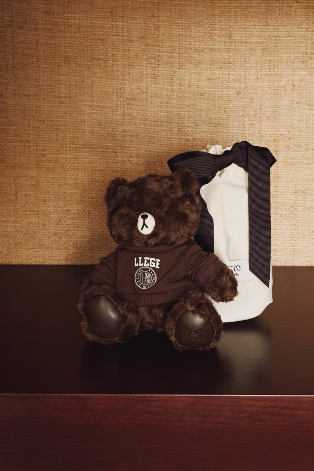 렉토 x 브라운 클래식 플러쉬 인형 초콜렛 브라운 상품이미지1