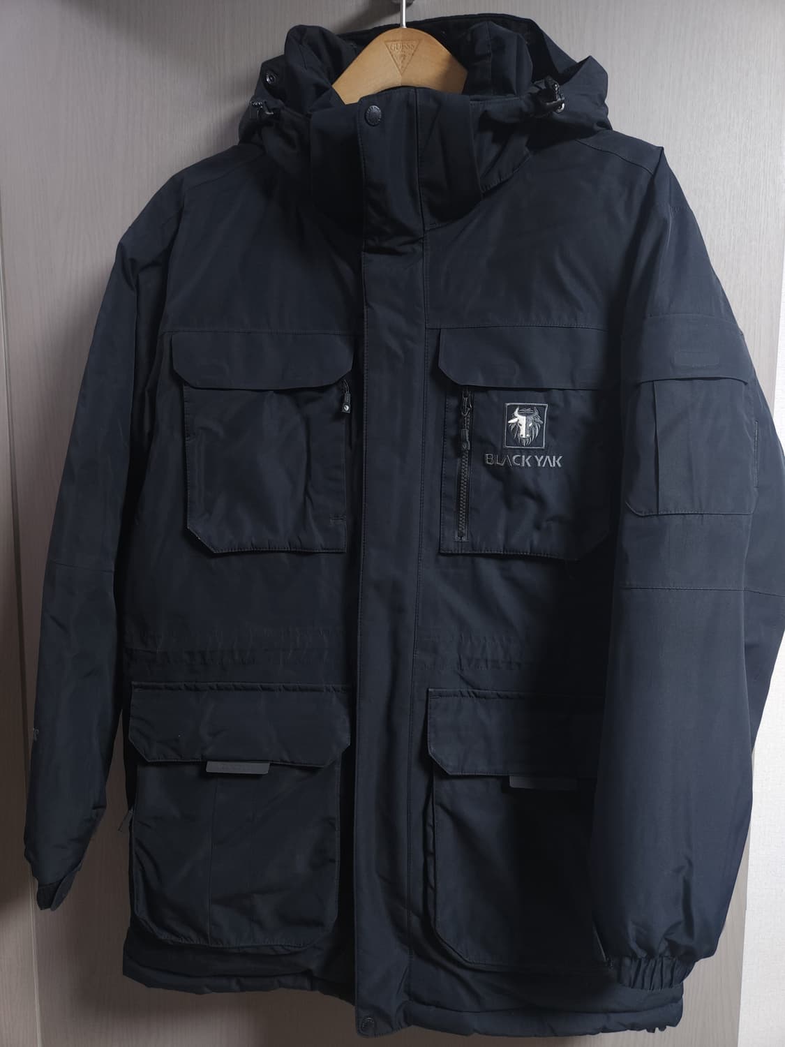 블랙야크 구스다운 고어텍스 패딩점퍼, L 상품이미지1