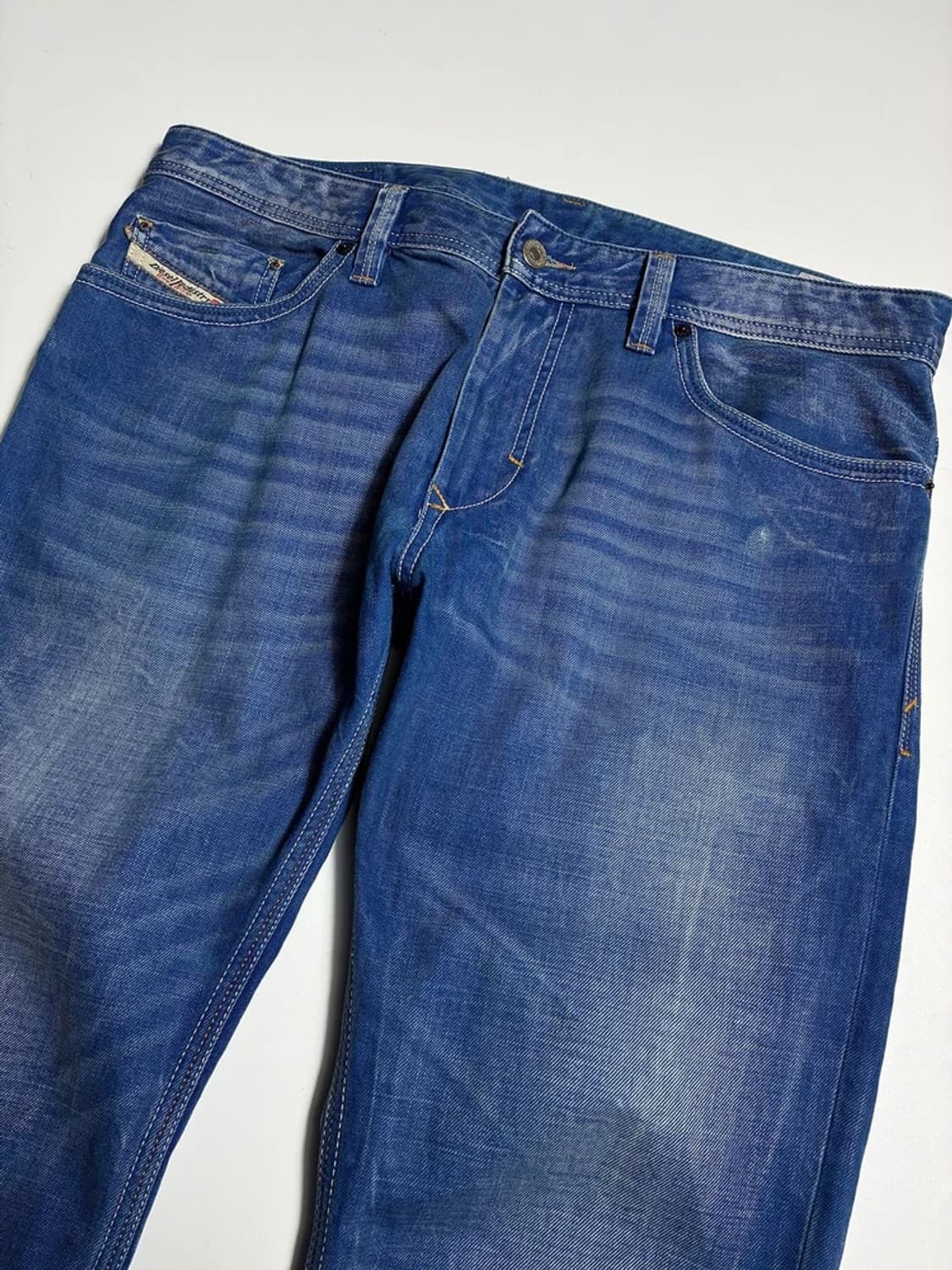 디젤 DIESEL 00's 워시드 블루 데님 팬츠 R1805 상품이미지2