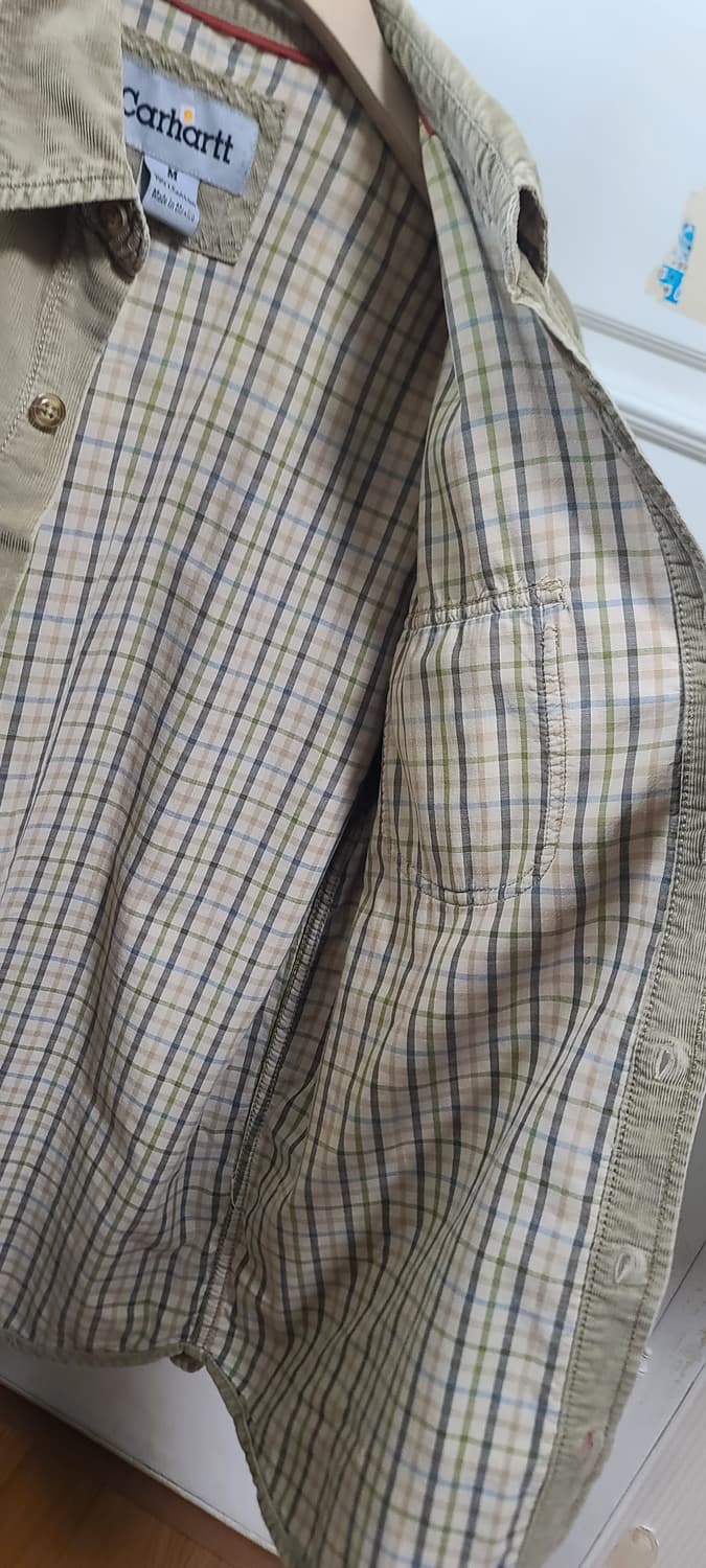 칼하트  코듀로이 셔츠 상품이미지4
