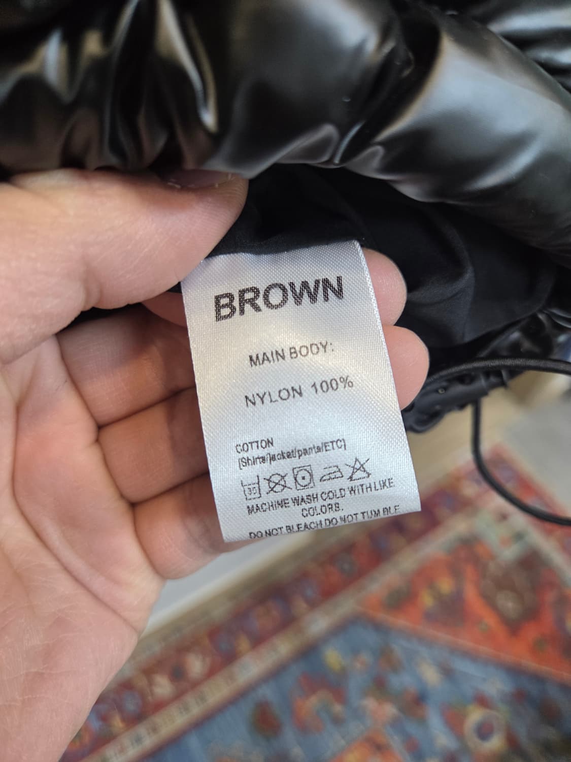 빈티지 투웨이 푸퍼 유광 숏패딩 m 오버핏  상품이미지4