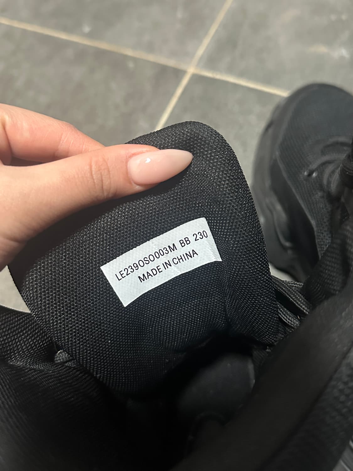 yeel 플랫폼 부츠 스니커즈 블랙 상품이미지4