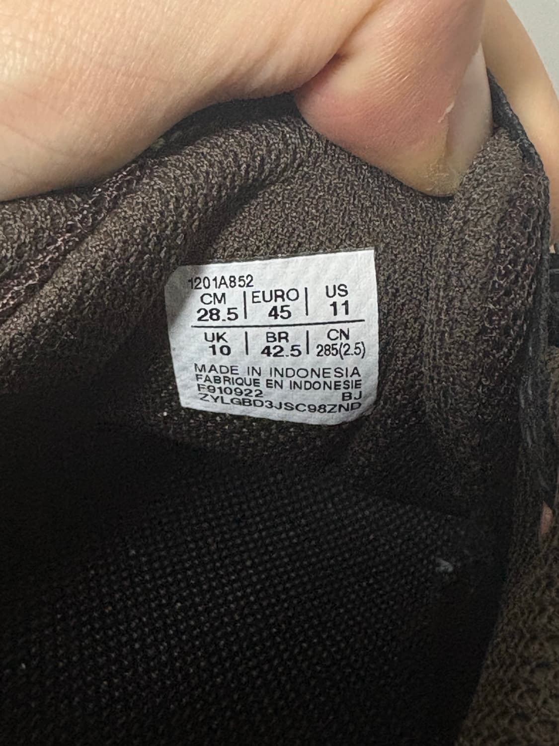 아식스 x 엔더슨벨 콜라보 스니커즈 285mm 상품이미지5