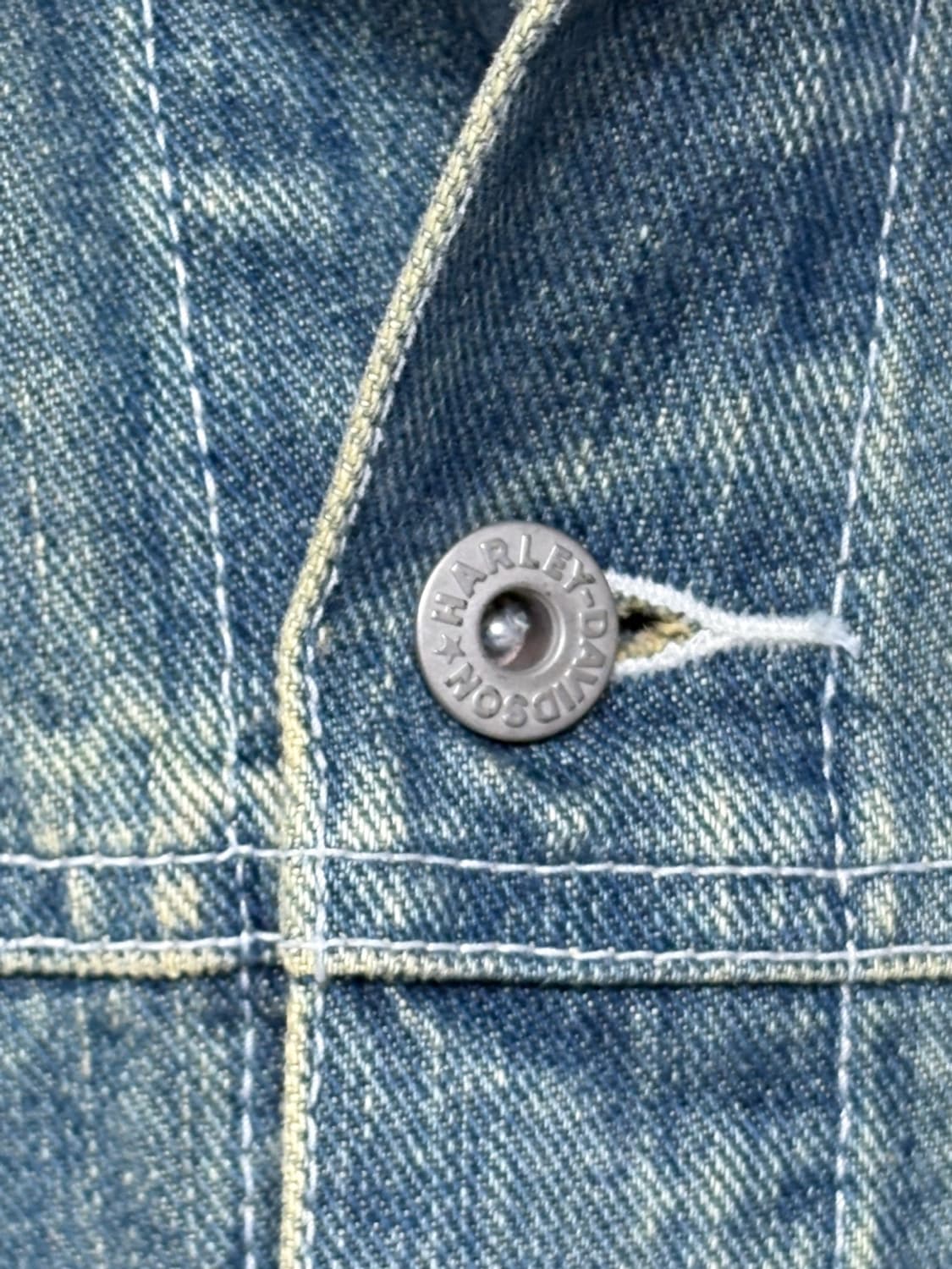 할리데이비슨 패치워크 데님 자켓 상품이미지7