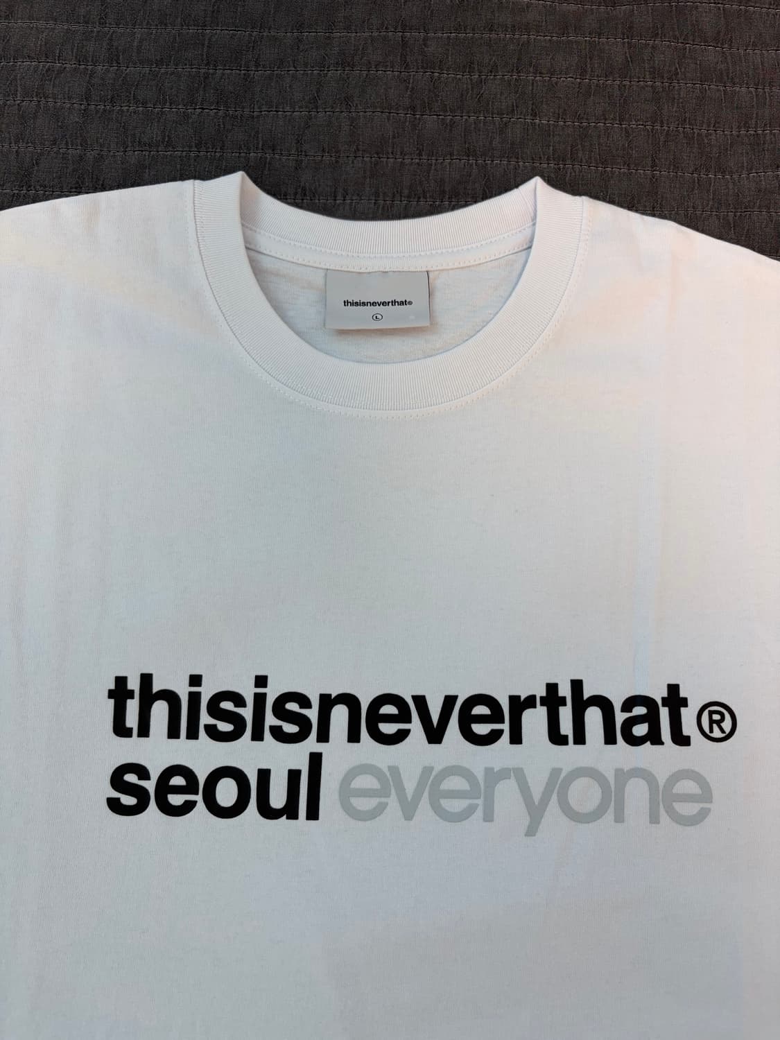 디스이즈네버댓 X 에브리원도쿄 로고 티셔츠 상품이미지2