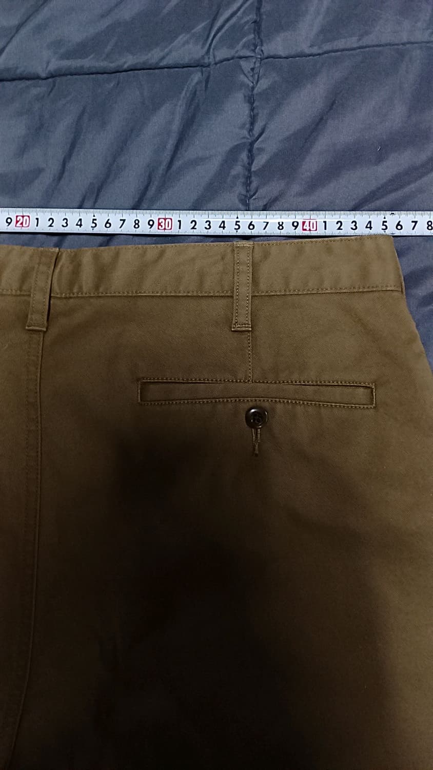 유니클로 미사용 방풍면바지 35인치 기장114 상품이미지7