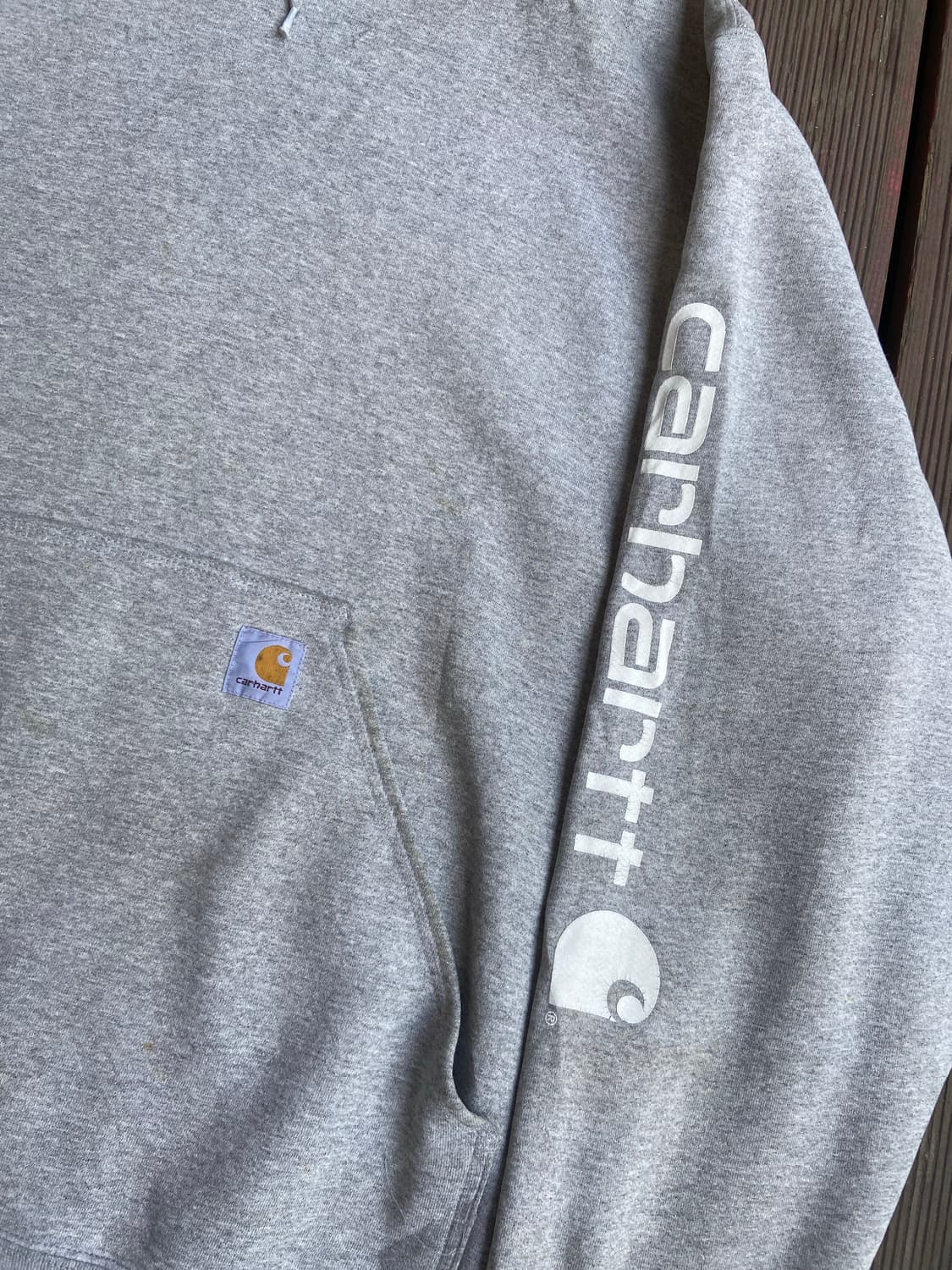 Carhartt 4XL Gray Hoodie 상품이미지3