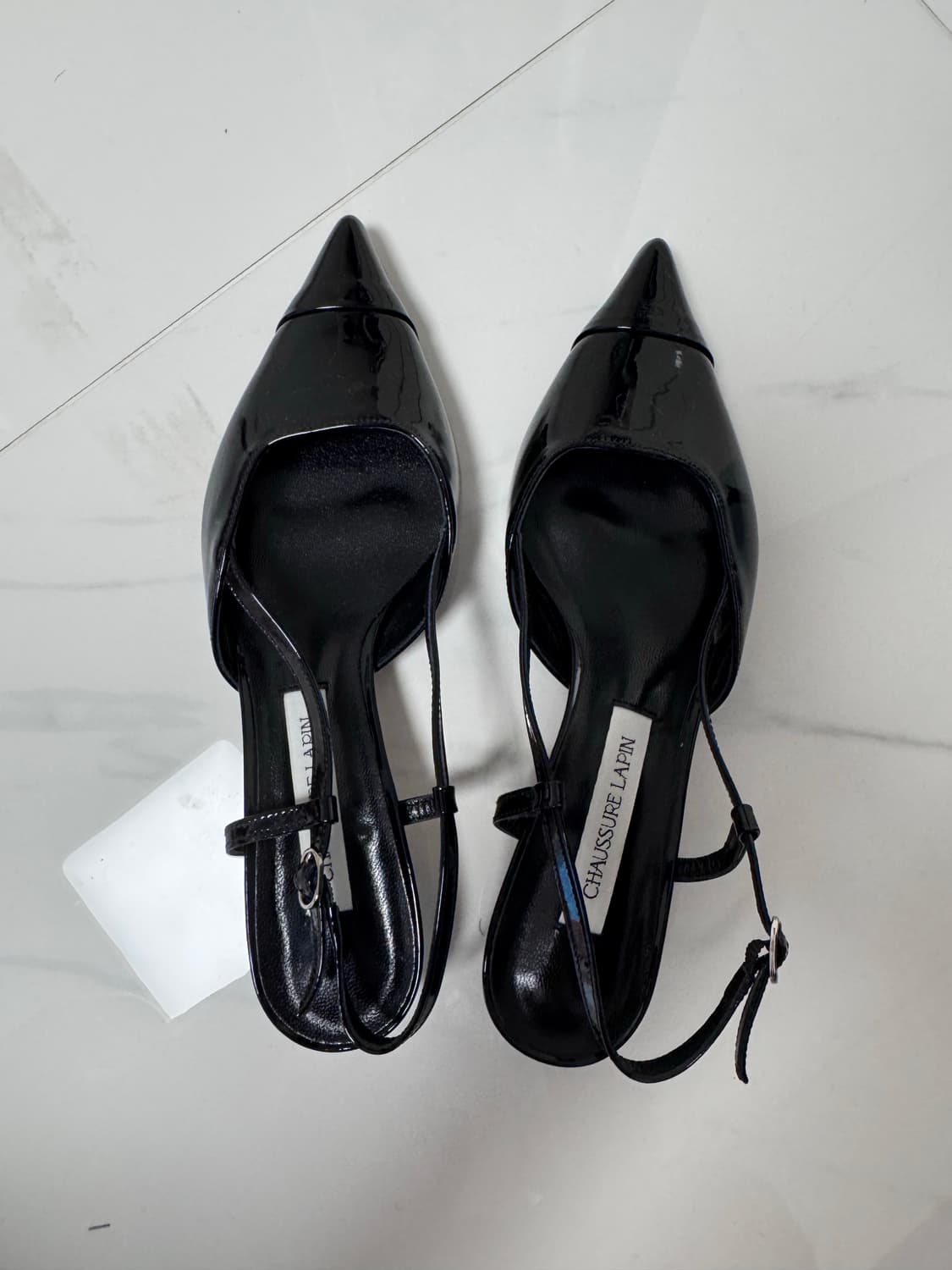 CHAUSSURE LAPIN 블랙 슬링백 235 상품이미지1