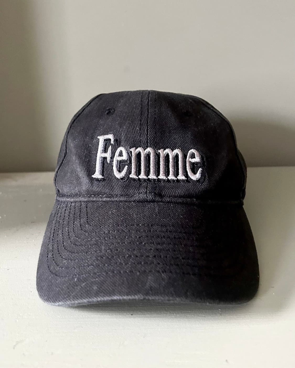 발렌시아가 FEMME 볼캡 2017 aw17 상품이미지2