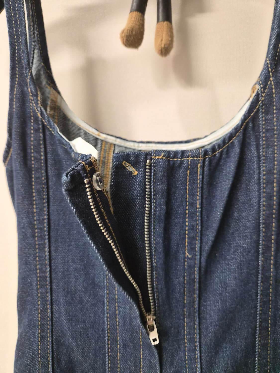 H&M 코르셋 라인 데님 미디 원피스 (EUR 34) 상품이미지6