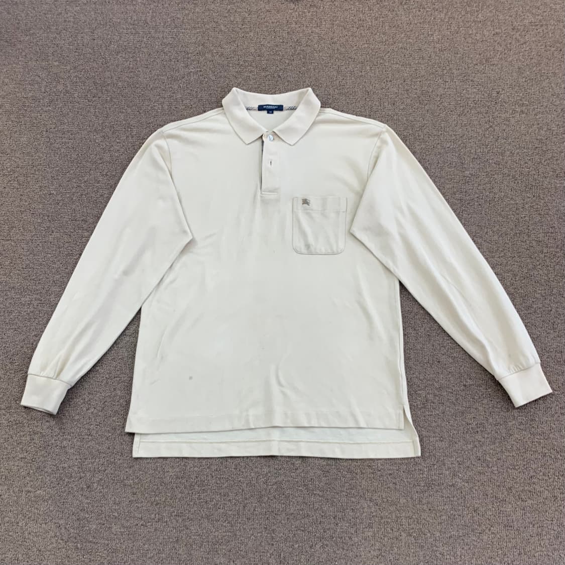 버버리 긴팔 pk티 (남M) 상품이미지1