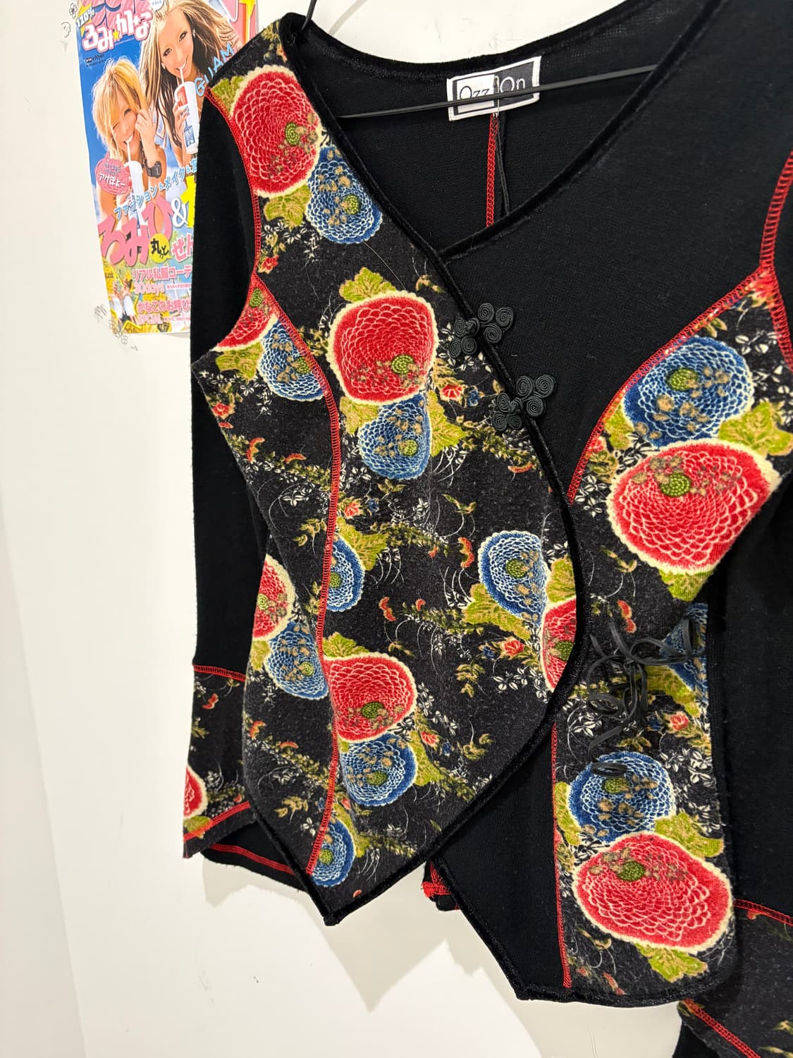 Ozz On black oriental top 상품이미지3