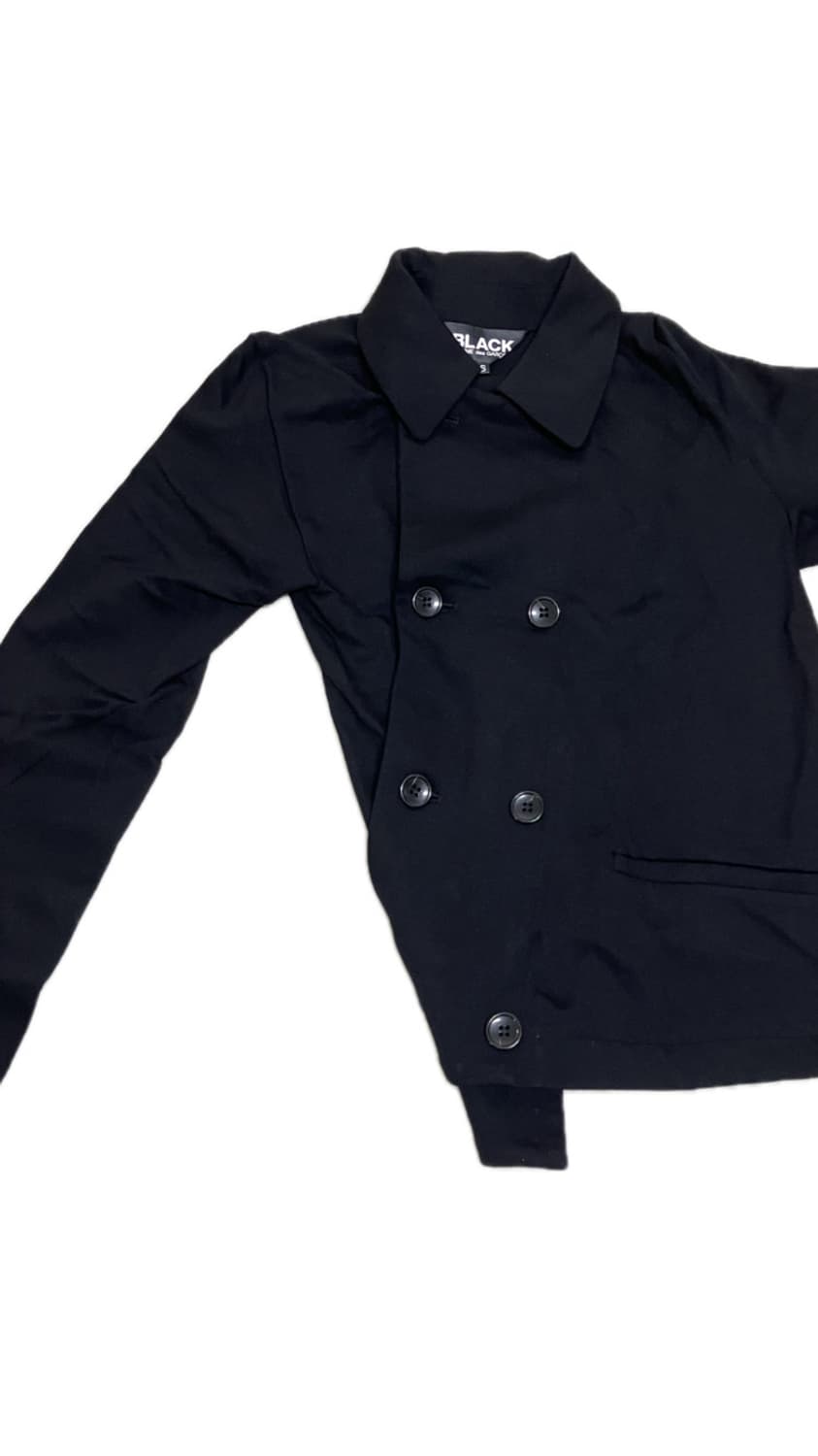 꼼데가르송 블랙 자켓 상품이미지2